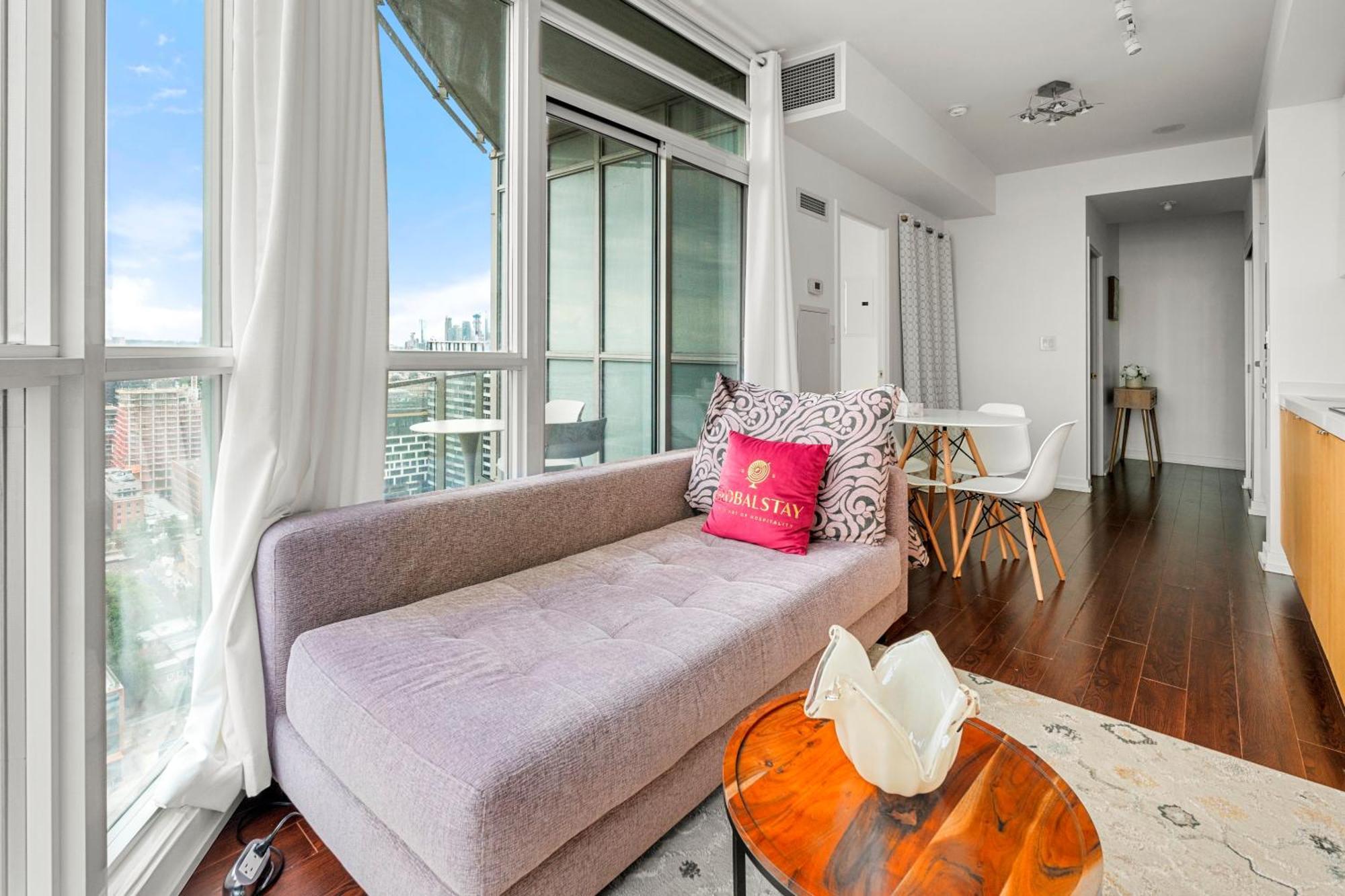 Globalstay Elegant Downtown Apartments Toronto Luaran gambar