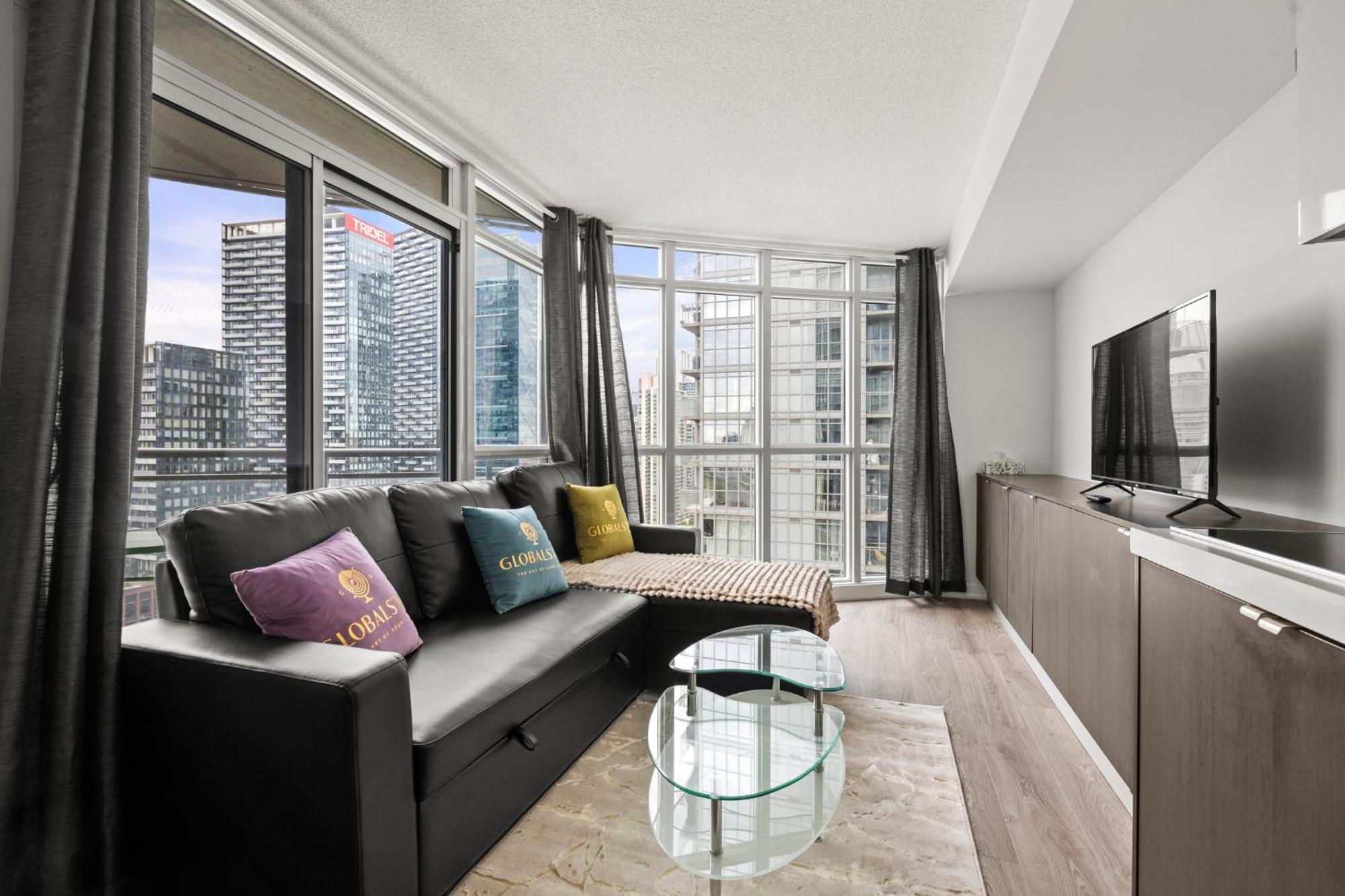 Globalstay Elegant Downtown Apartments Toronto Luaran gambar